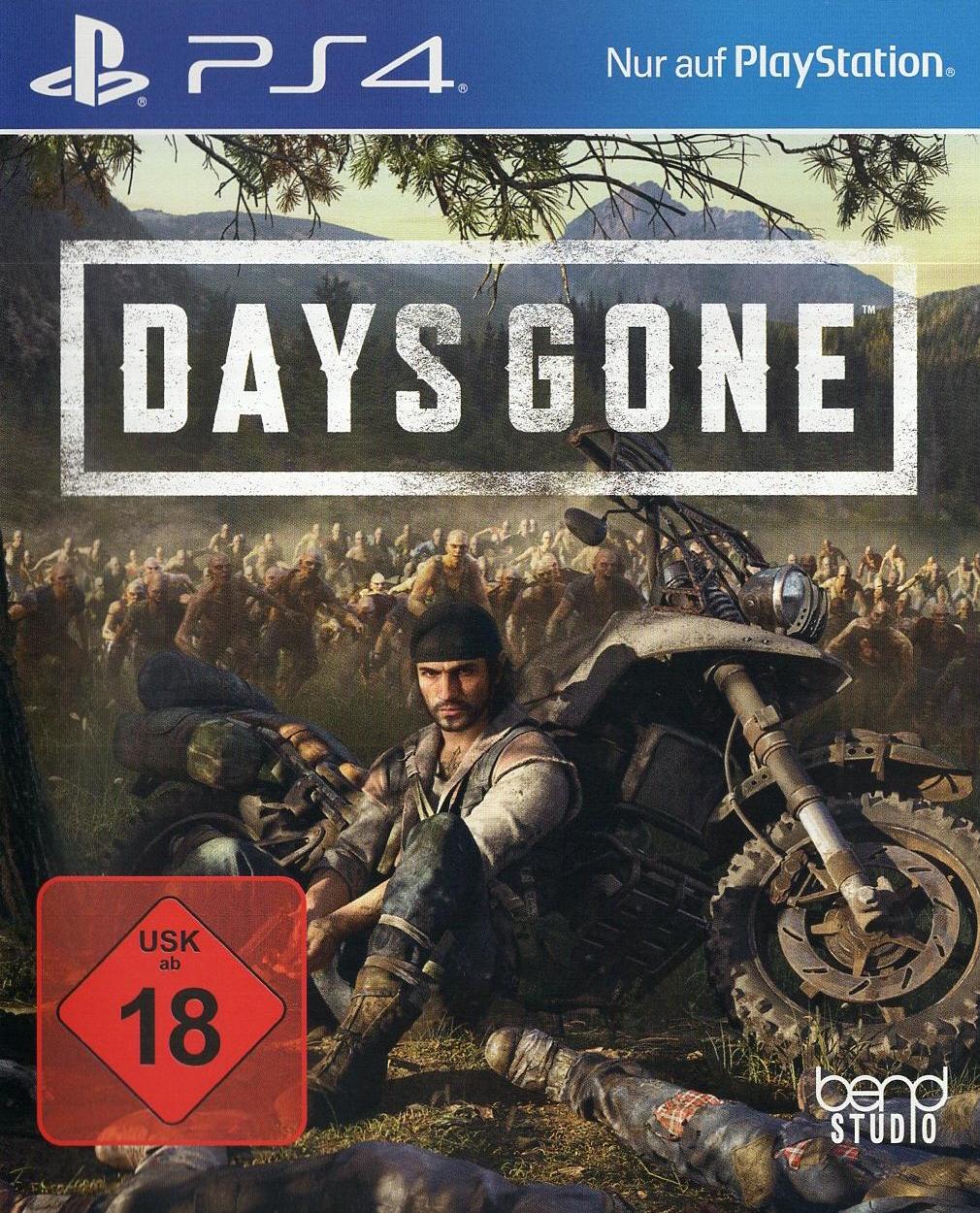 Days Gone - PlayStation 4 Vorderseite