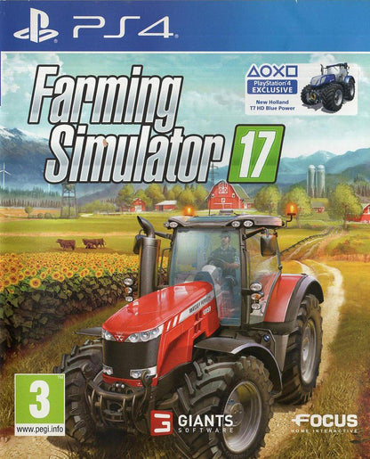Farming Simulator 17 - PlayStation 4 Vorderseite