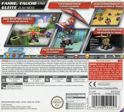 Mario Kart 7 - Nintendo 3DS Rückseite