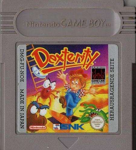Dexterity - Game Boy - Modul Vorderseite