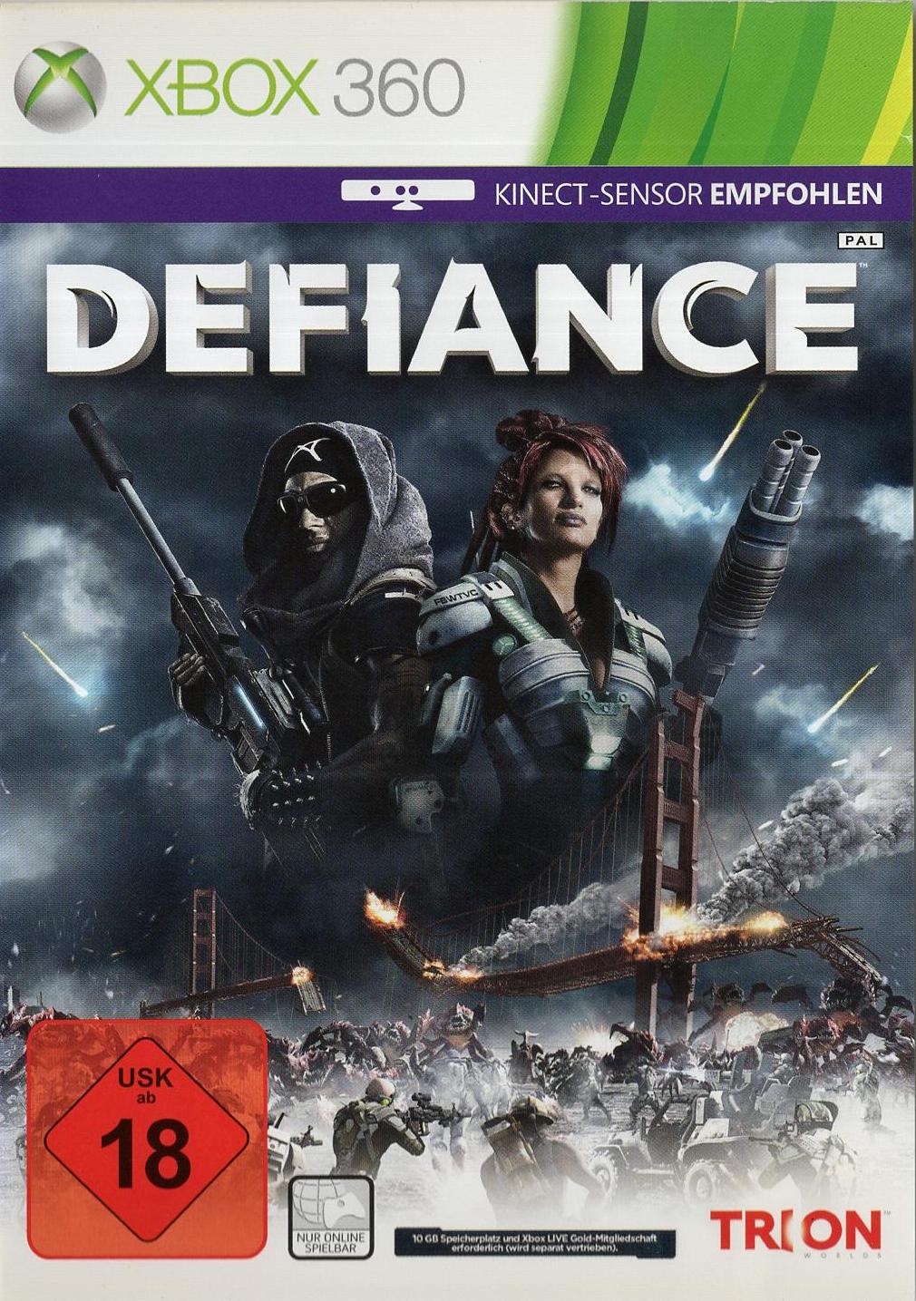 Defiance - Xbox 360 Vorderseite