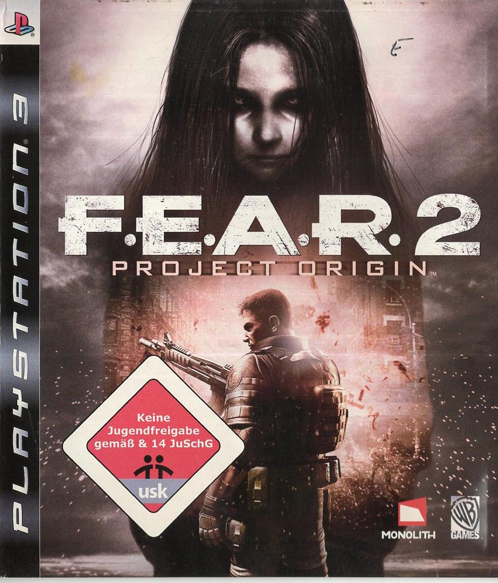 F.E.A.R. 2: Project Origin - PlayStation 3 Vorderseite