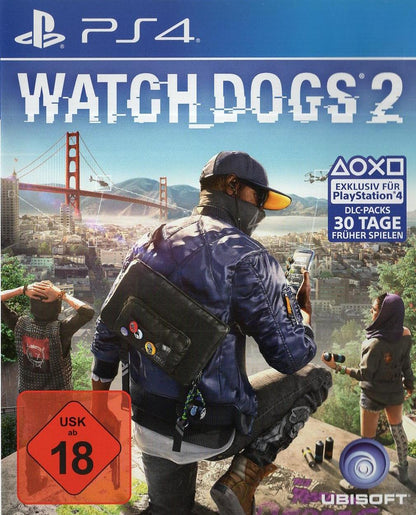 Watch Dogs 2 - PlayStation 4 Vorderseite