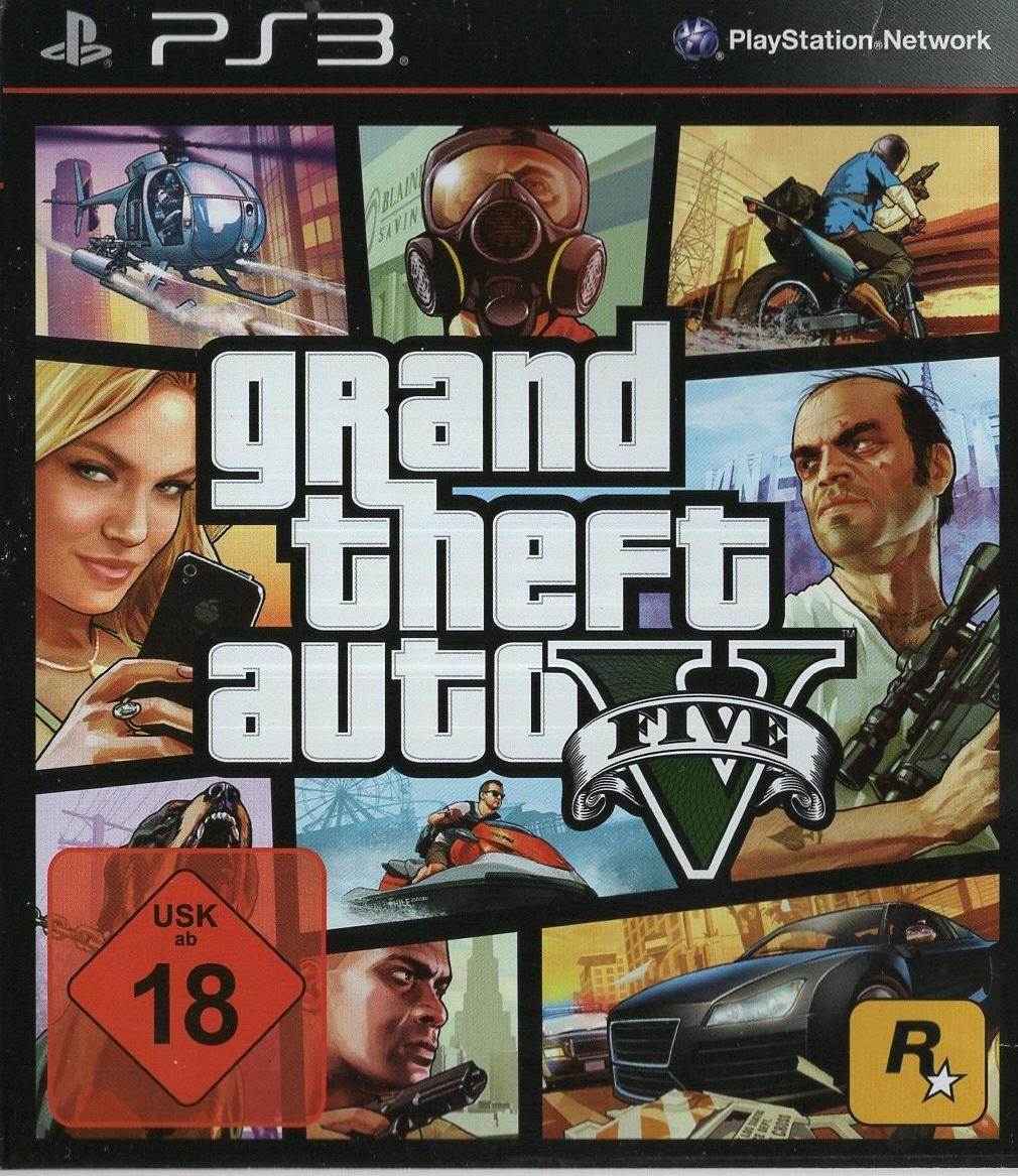 Grand Theft Auto V - PlayStation 3 Vorderseite