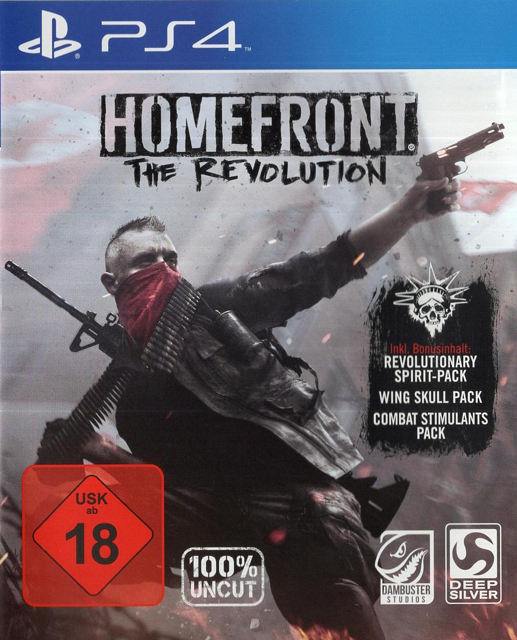 Homefront: The Revolution - PlayStation 4 Vorderseite