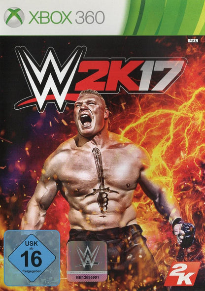 WWE 2K17 - Xbox 360 Vorderseite