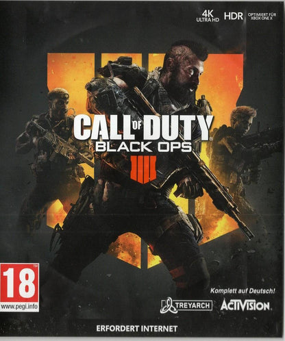Call of Duty: Black Ops 4 - Xbox One Vorderseite