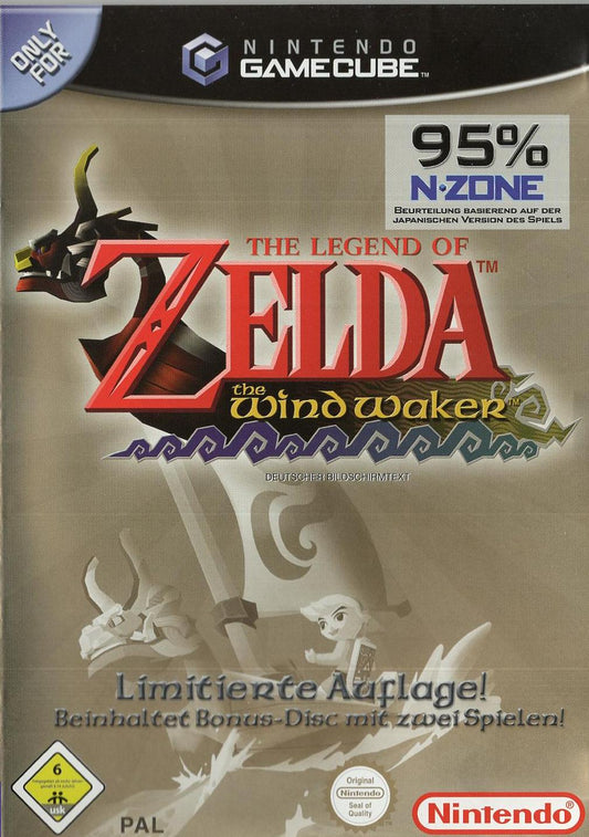 The Legend of Zelda: The Wind Waker - Nintendo GameCube Vorderseite