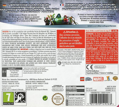 LEGO Marvel Super Heroes: Universe in Peril - Nintendo 3DS Rückseite
