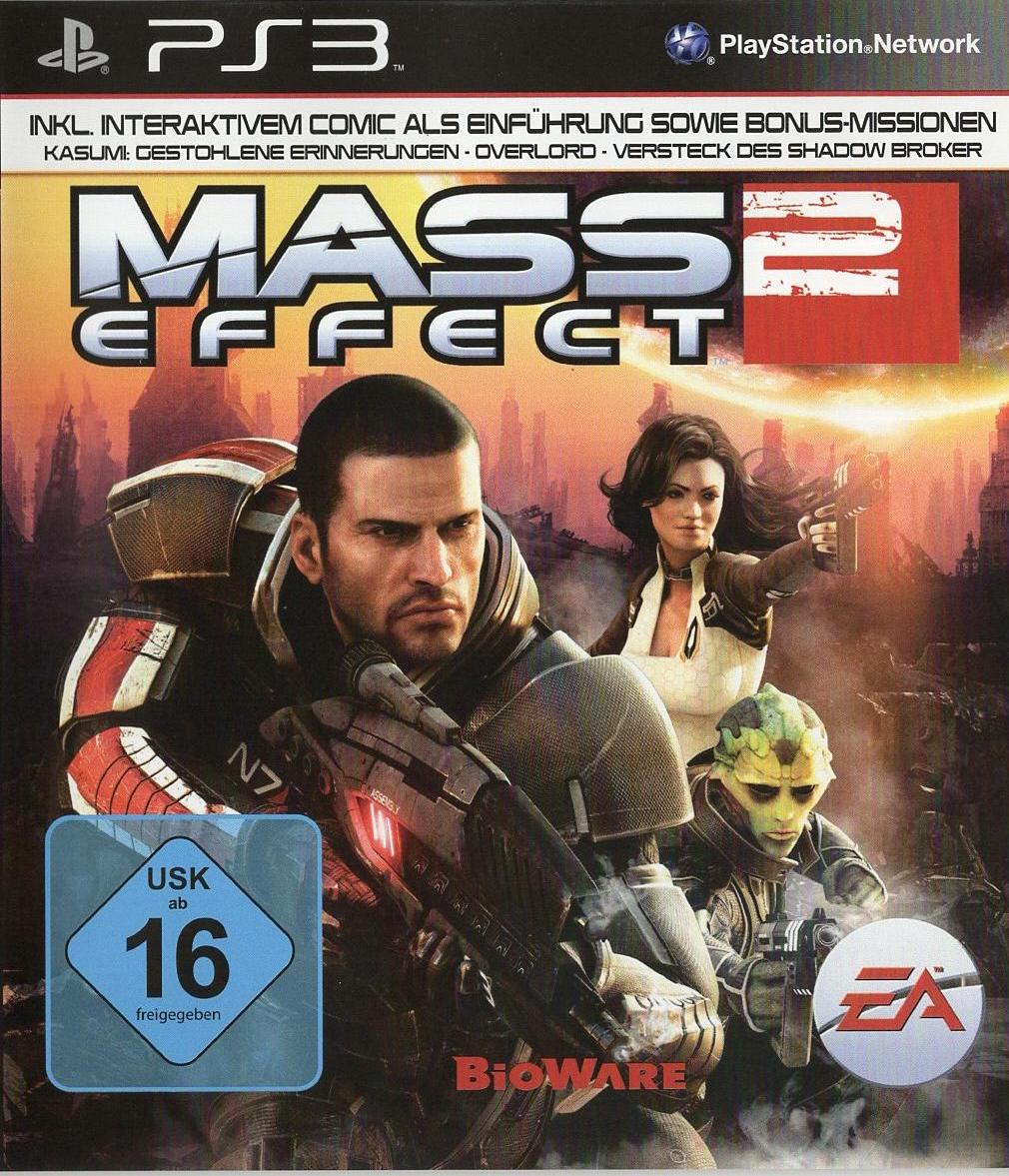 Mass Effect 2 - PlayStation 3 Vorderseite