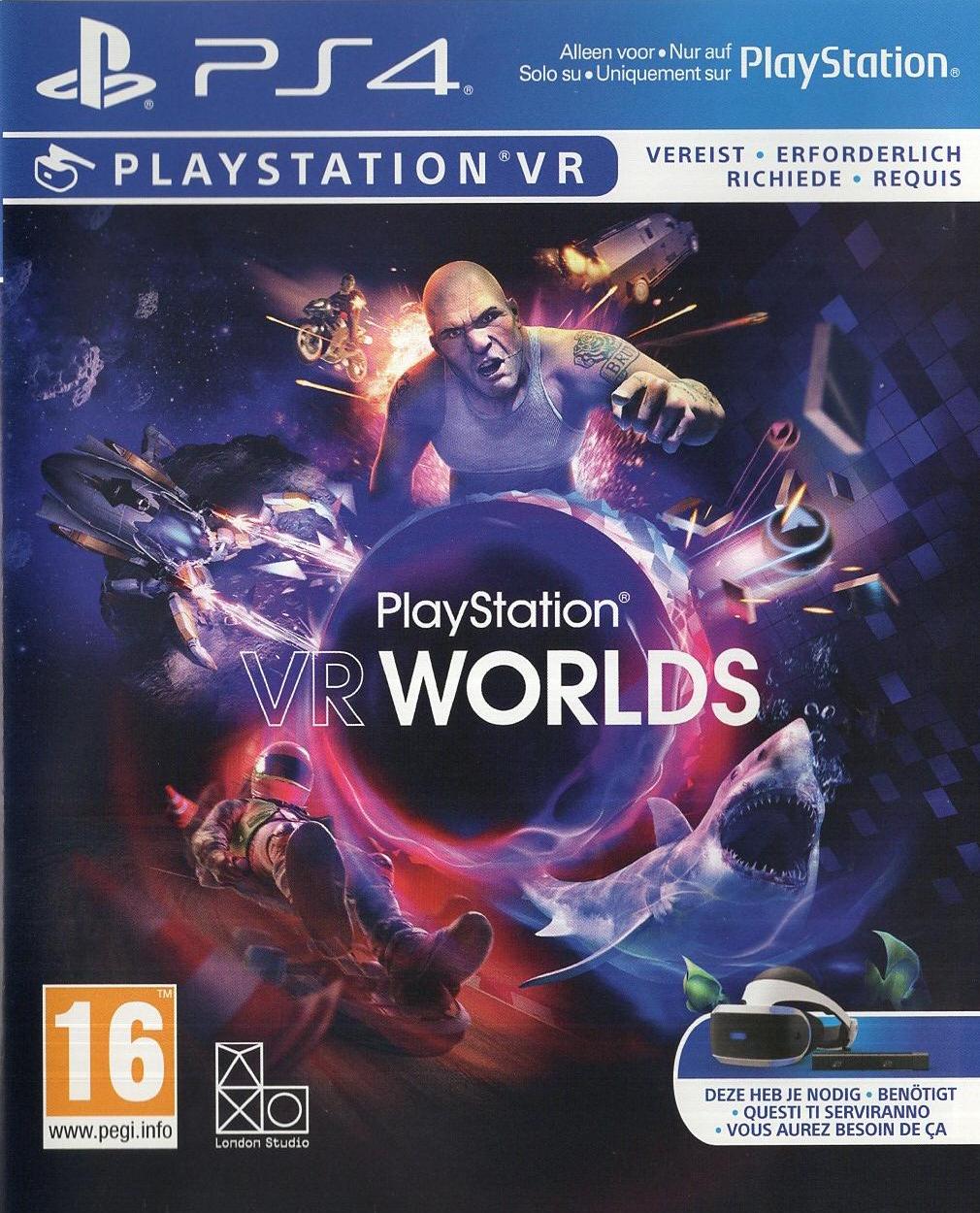 PlayStation VR Worlds - PlayStation 4 Vorderseite