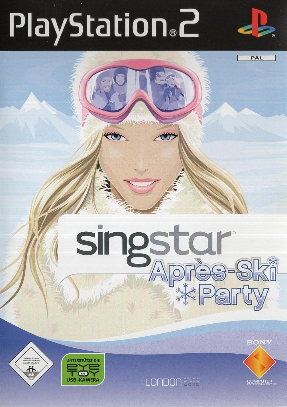 SingStar Après-Ski Party - PlayStation 2 Vorderseite