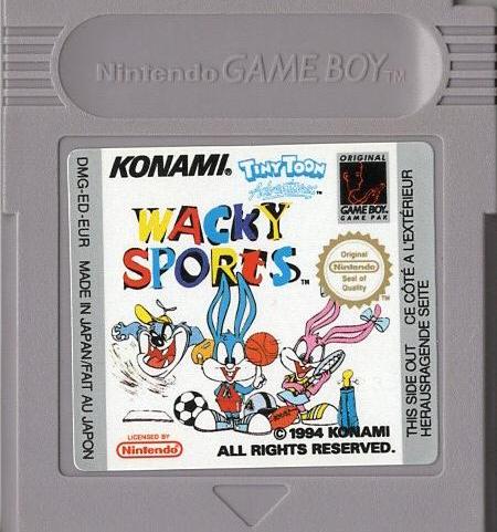 Tiny Toon Adventures: Wacky Sports - Game Boy - Modul Vorderseite