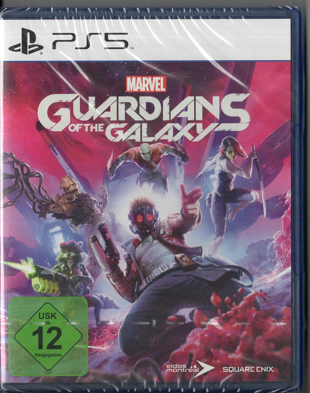 Marvel Guardians of the Galaxy - PlayStation 5 - Neu Vorderseite