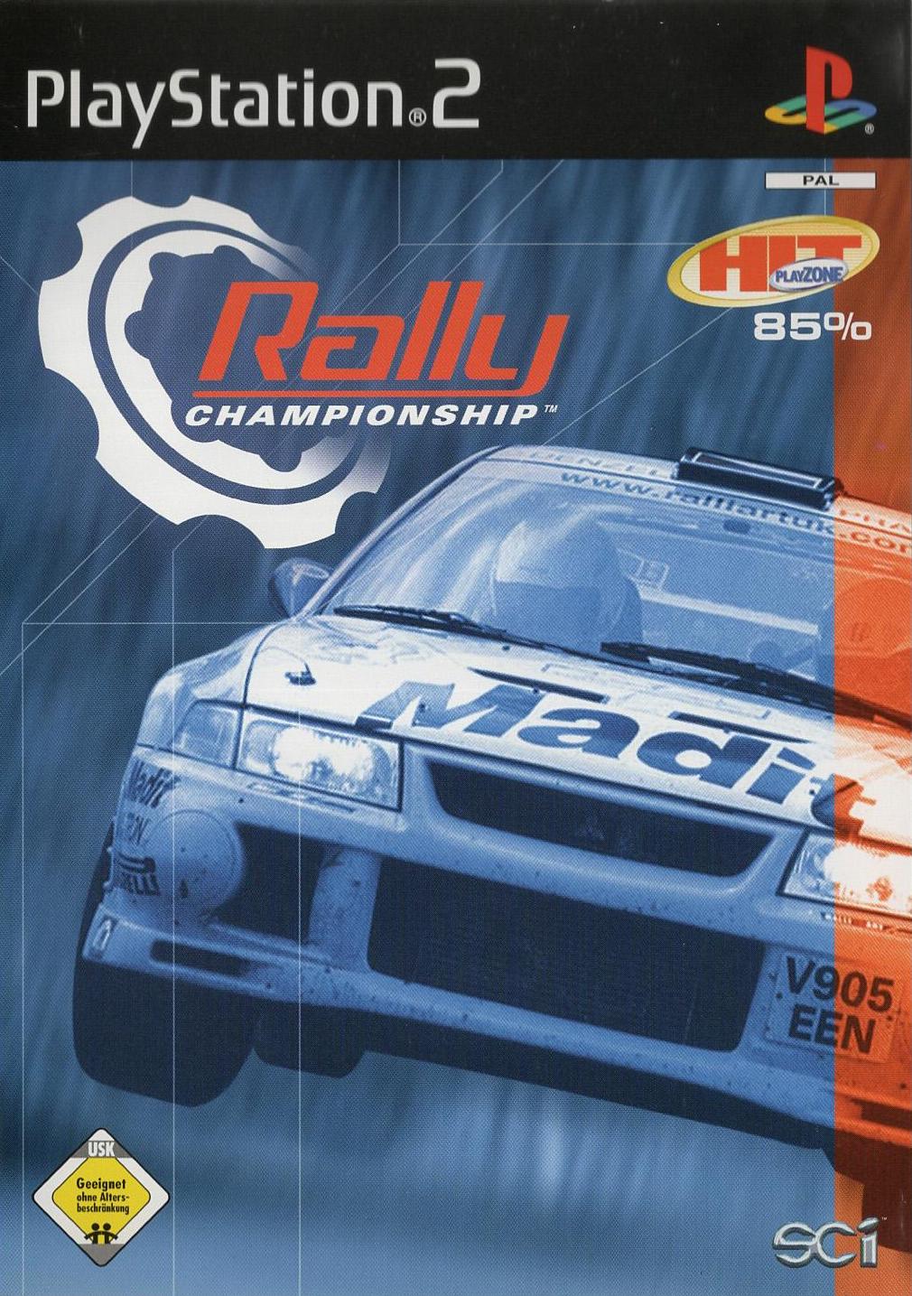 Rally Championship - PlayStation 2 Vorderseite