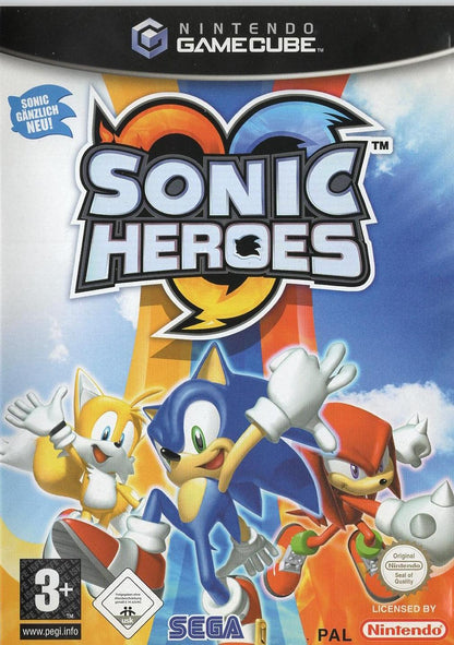 Sonic Heroes - Nintendo GameCube Vorderseite