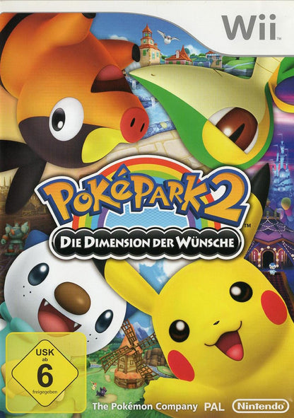 PokéPark 2: Die Dimension der Wünsche - Nintendo Wii Vorderseite