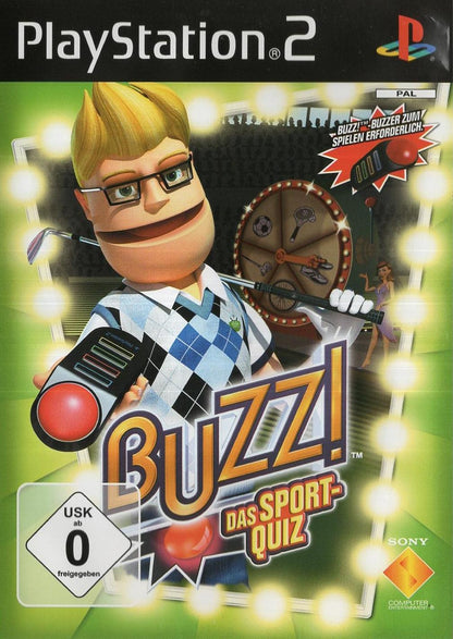 Buzz! Das Sport-Quiz - PlayStation 2 Vorderseite