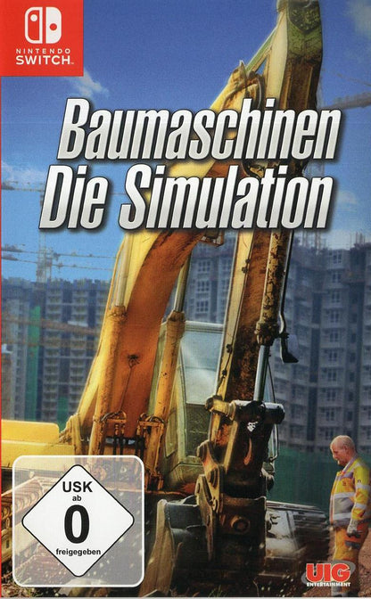 Baumaschinen Die Simulation - Nintendo Switch Vorderseite