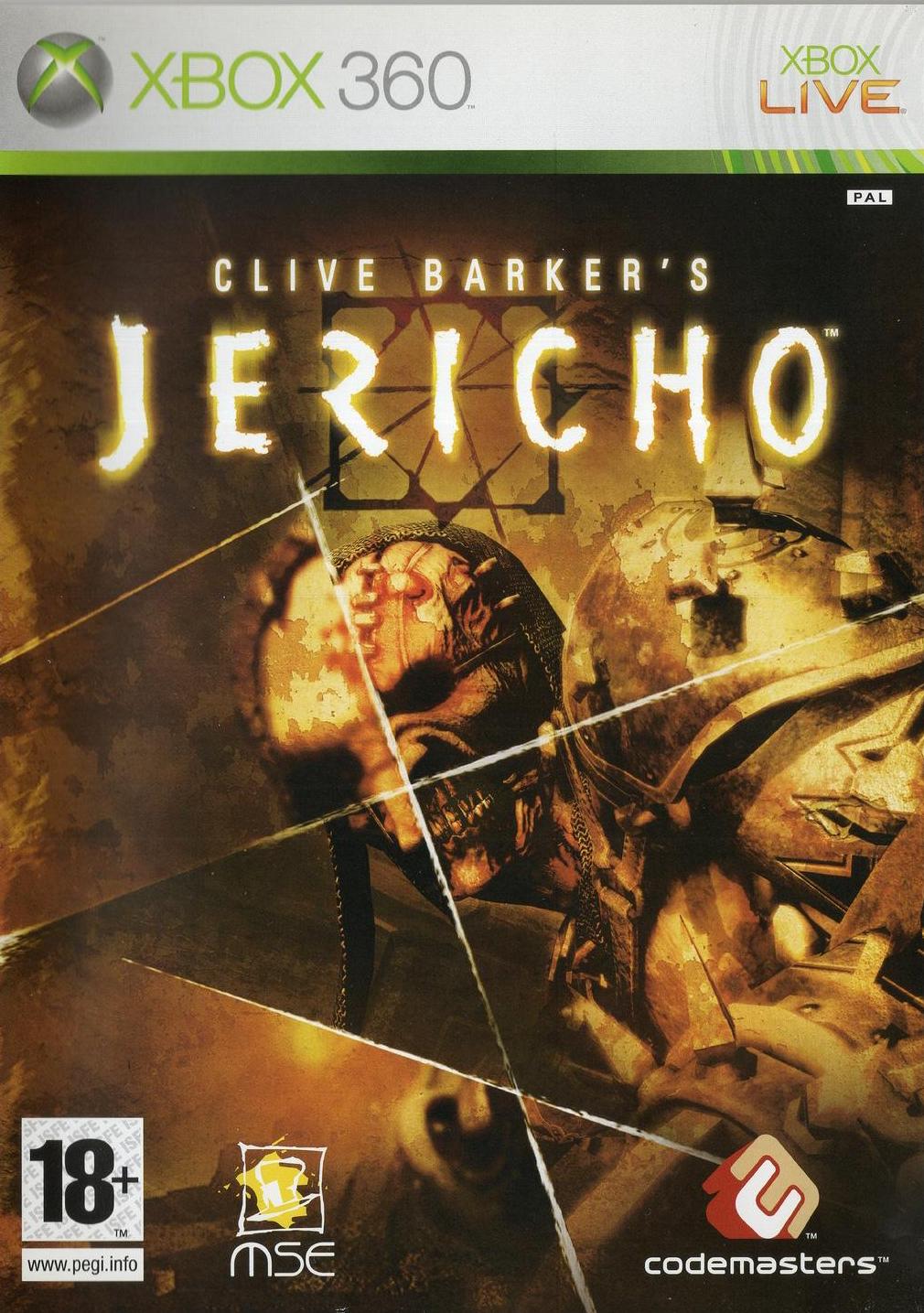 Clive Barker's Jericho - Xbox 360 Vorderseite