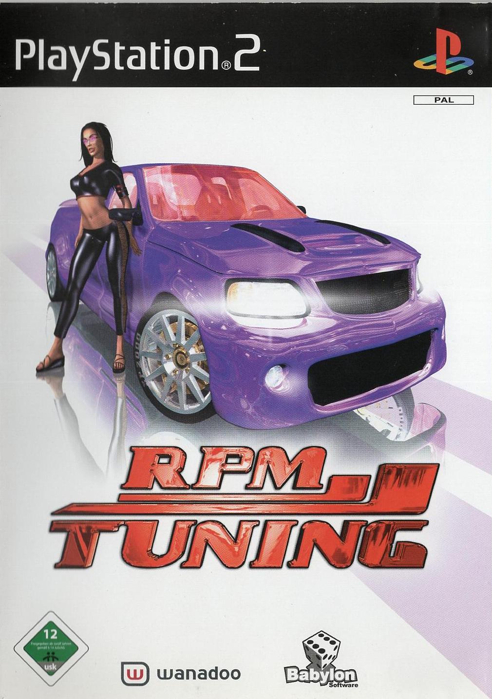 RPM Tuning - PlayStation 2 Vorderseite
