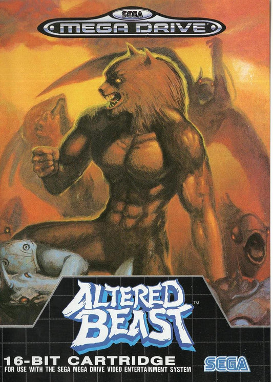 Altered Beast - Sega Mega Drive Vorderseite