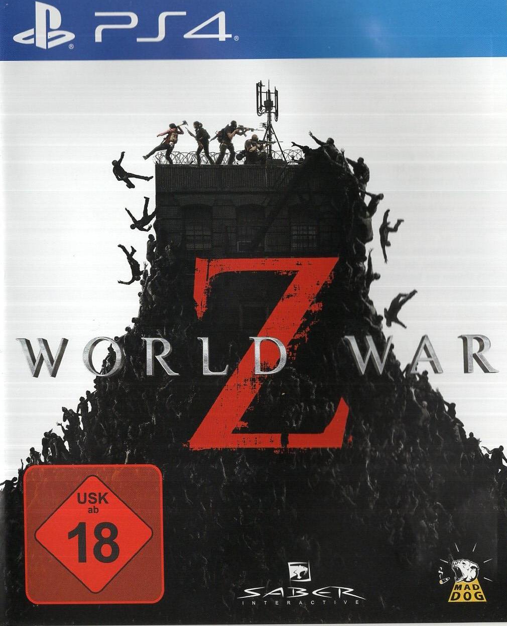 World War Z - PlayStation 4 Vorderseite