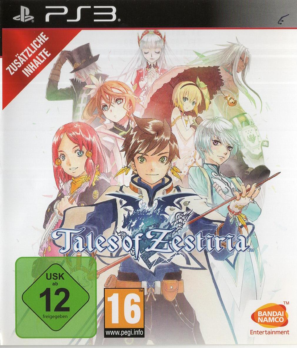 Tales of Zestiria - PlayStation 3 Vorderseite