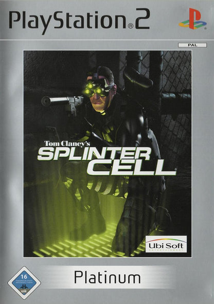 Tom Clancy's Splinter Cell - PlayStation 2 Vorderseite