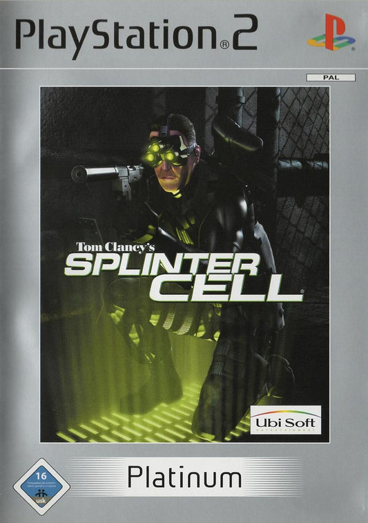 Tom Clancy's Splinter Cell - PlayStation 2 Vorderseite