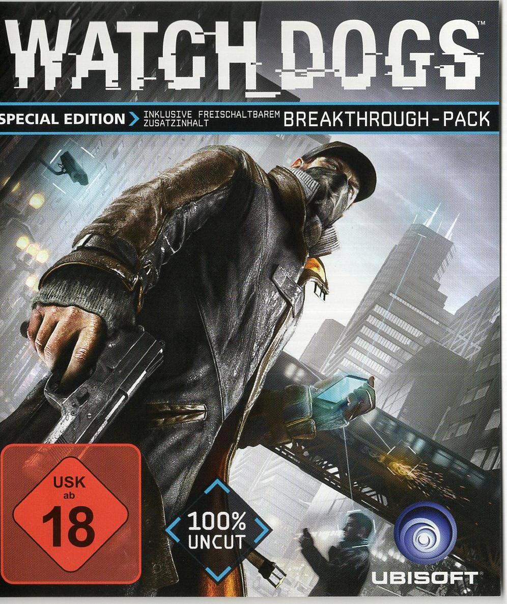Watch Dogs - Xbox One Vorderseite