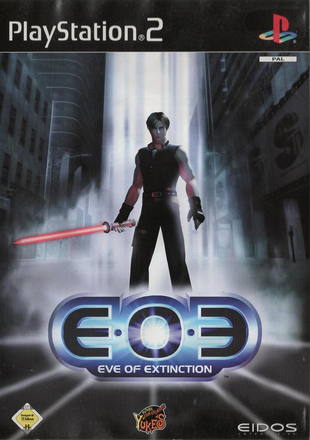 EOE: Eve of Extinction - PlayStation 2 Vorderseite