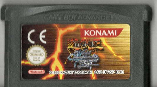 Yu-Gi-Oh! World Championship Tournament 2004 - Game Boy Advance - Modul Vorderseite