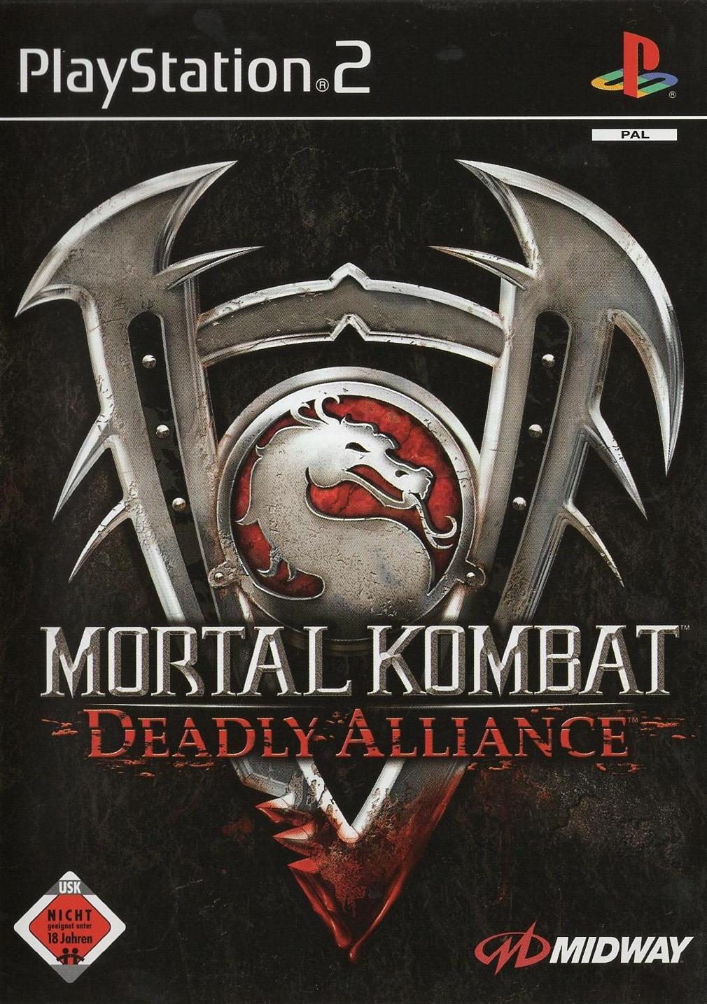Mortal Kombat: Deadly Alliance - PlayStation 2 Vorderseite