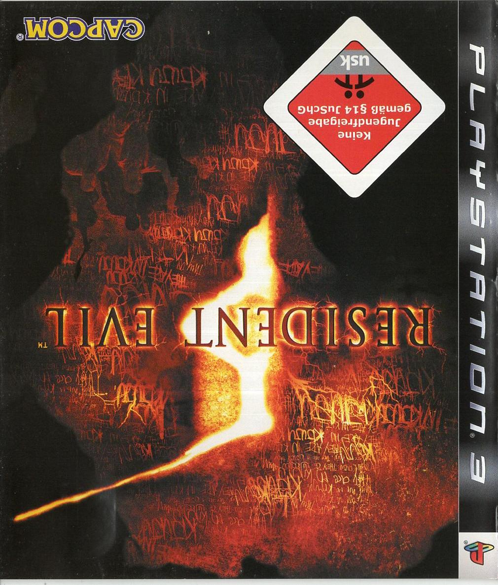 Resident Evil 5 - PlayStation 3 Rückseite
