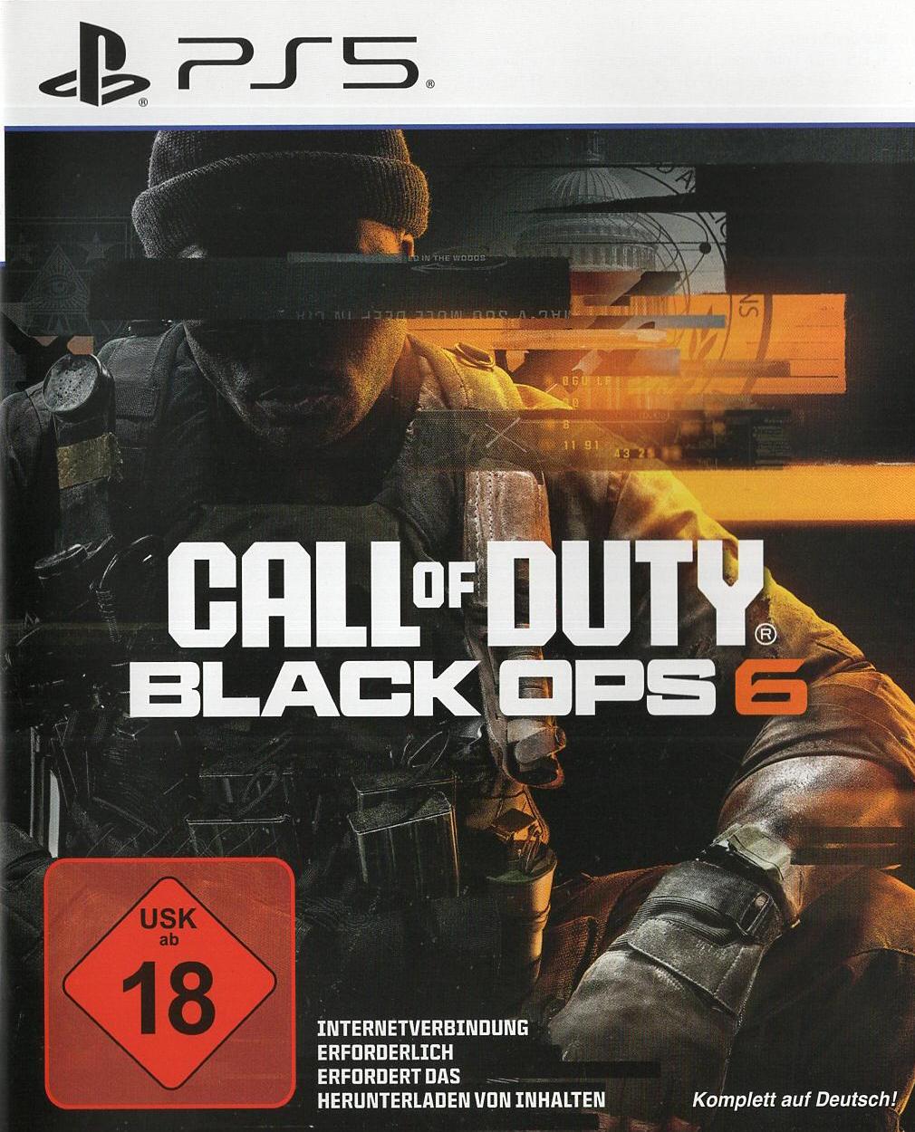 Call of Duty: Black Ops 6 - PlayStation 5 Vorderseite
