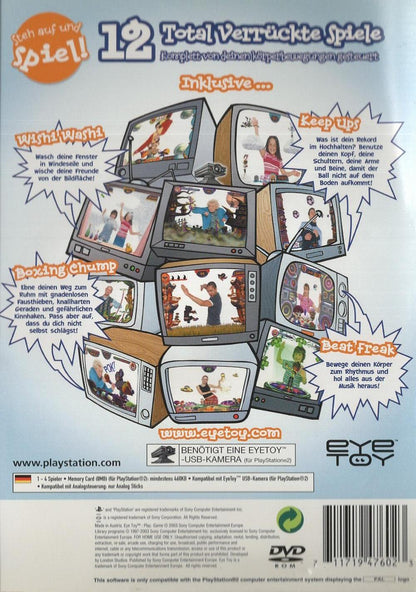 EyeToy: Play - PlayStation 2 Rückseite