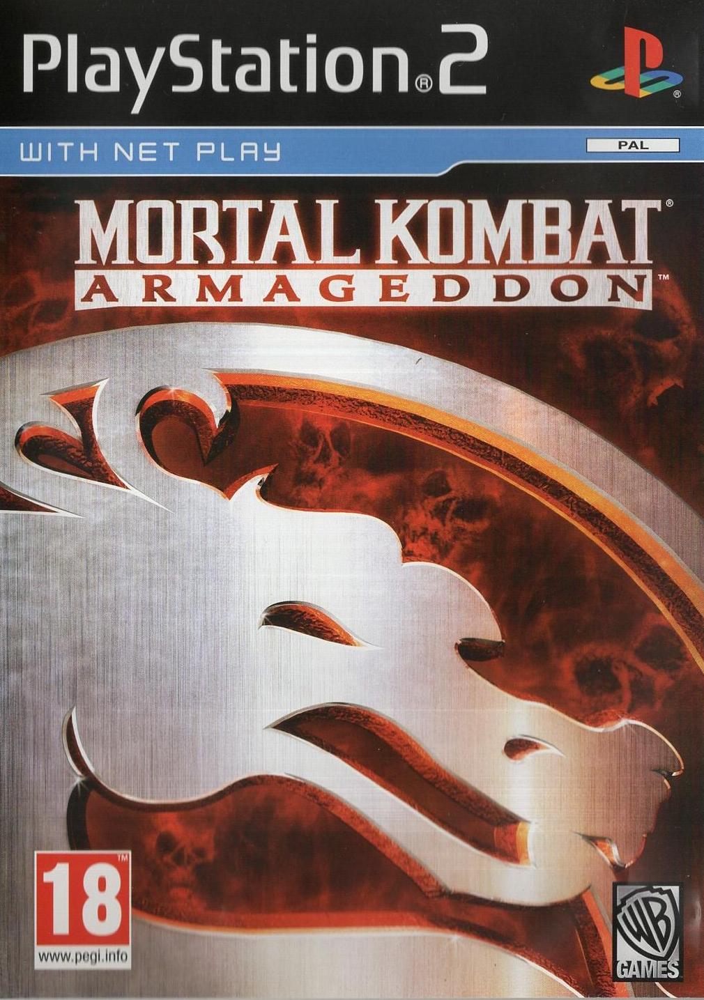 Mortal Kombat Armageddon - PlayStation 2 Vorderseite