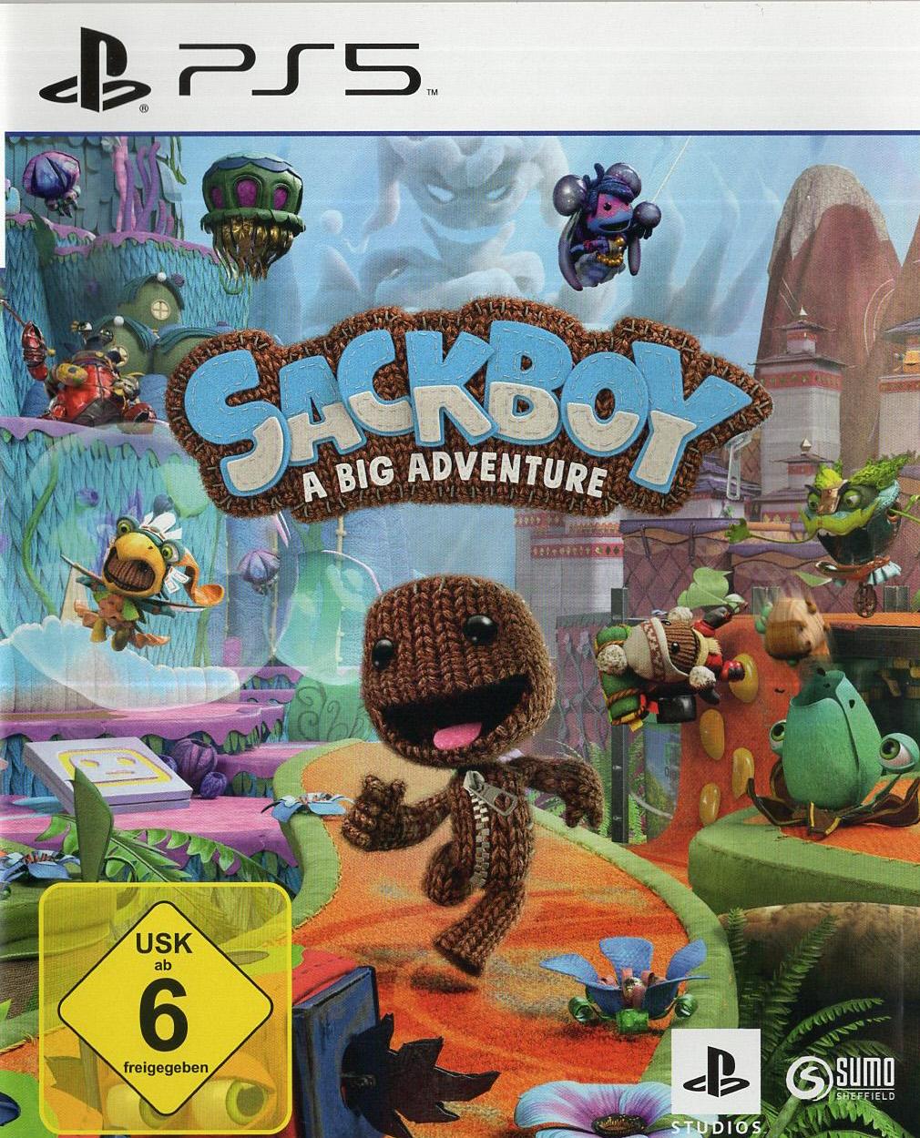 Sackboy: A Big Adventure - PlayStation 5 Vorderseite