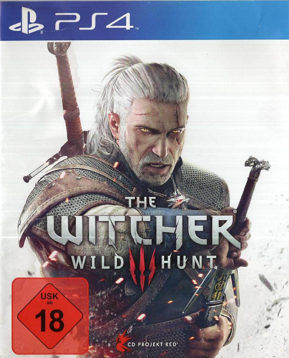 The Witcher 3: Wild Hunt - PlayStation 4 Vorderseite