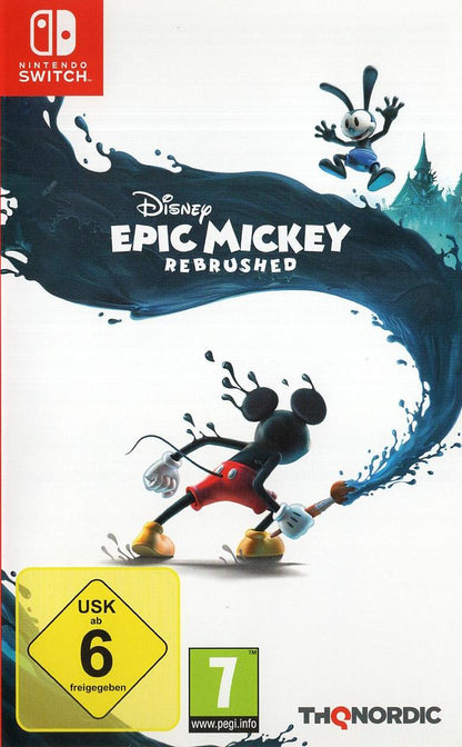 Disney Epic Mickey: Rebrushed - Nintendo Switch Vorderseite