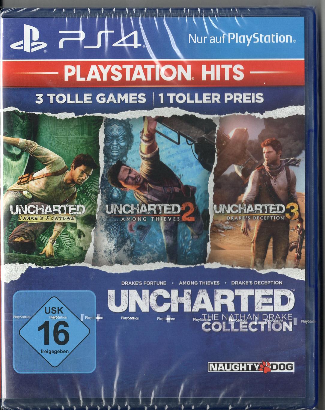 Uncharted: The Nathan Drake Collection - PlayStation 4 - Neu Vorderseite