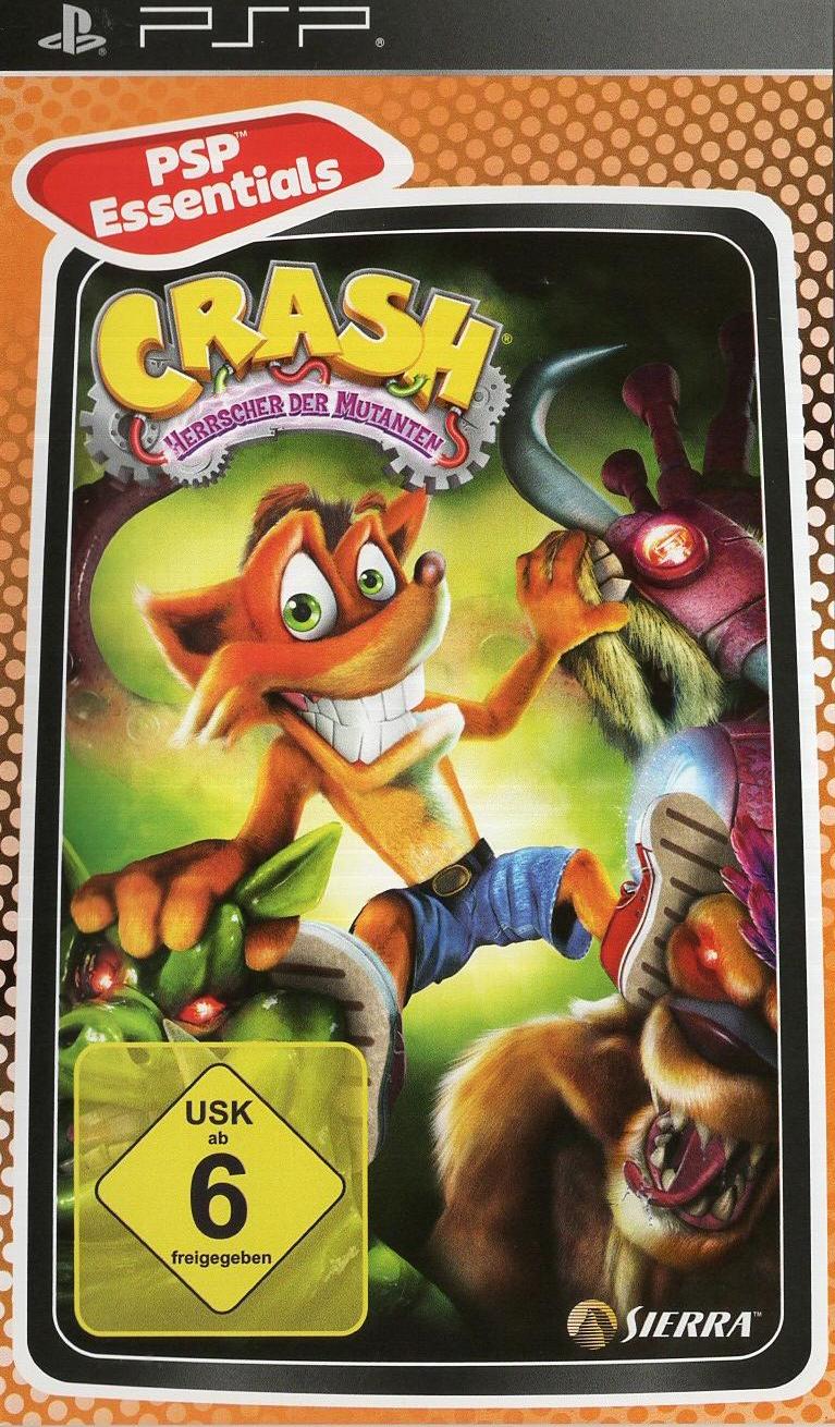 Crash: Herrscher der Mutanten - PlayStation Portable Vorderseite