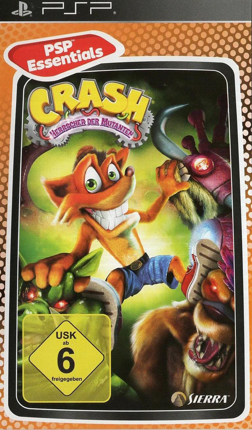 Crash: Herrscher der Mutanten - PlayStation Portable Vorderseite