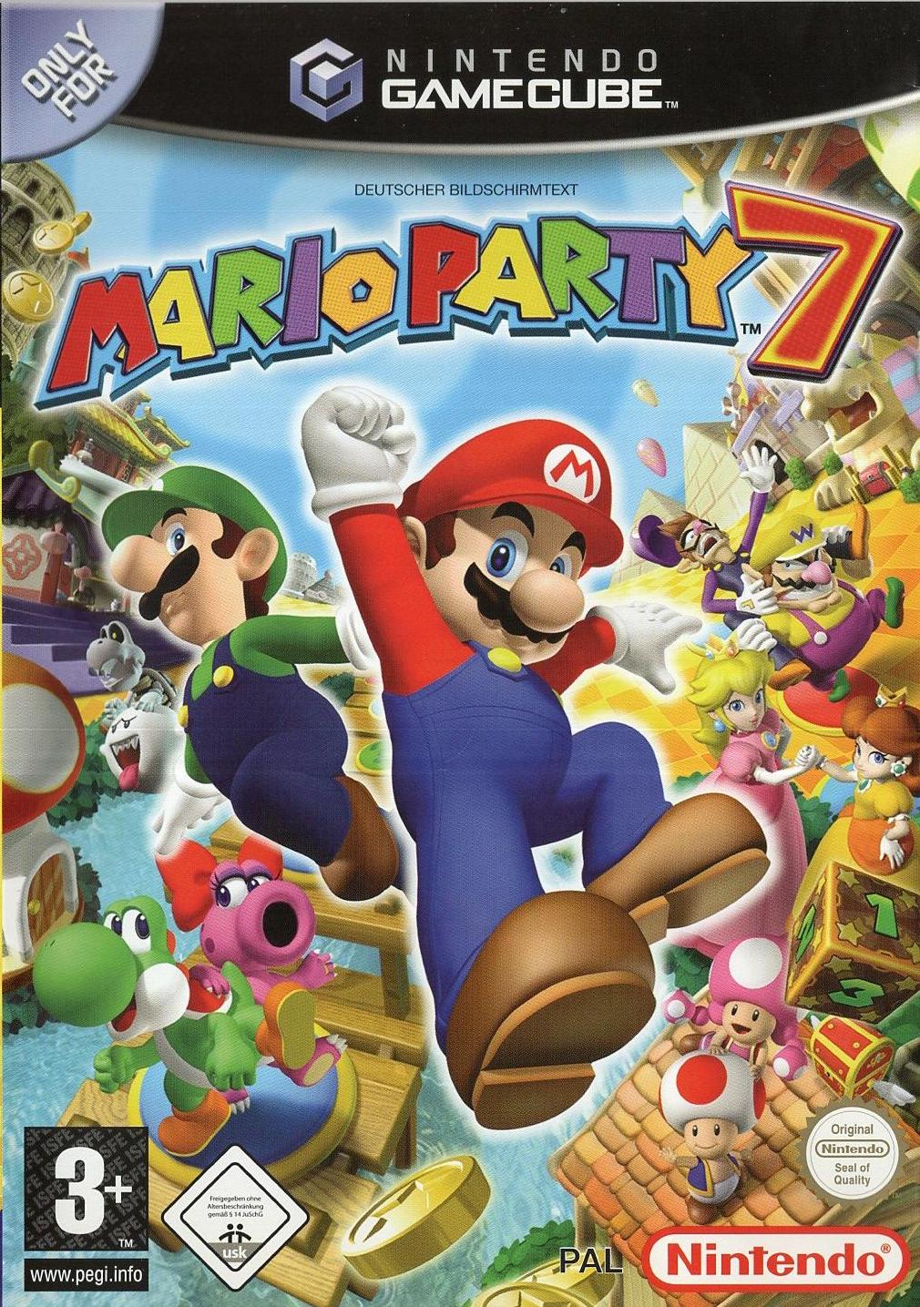 Mario Party 7 - Nintendo GameCube Vorderseite