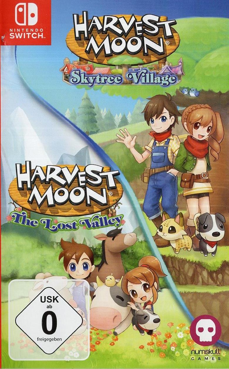 Harvest Moon: The Lost Valley and Skytree Village - Nintendo Switch Vorderseite