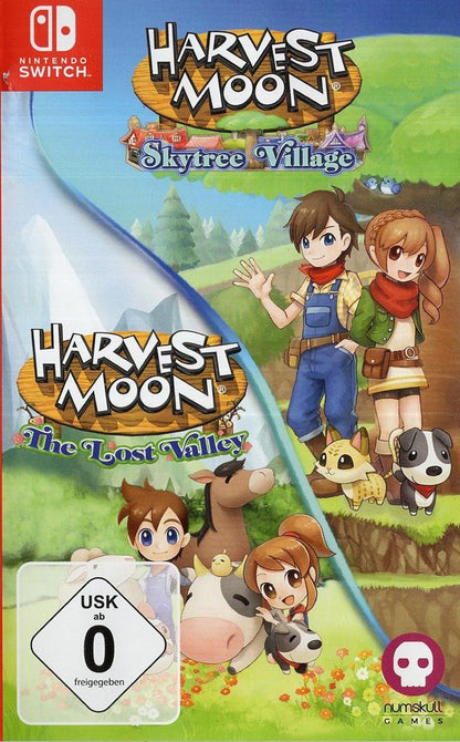 Harvest Moon: The Lost Valley and Skytree Village - Nintendo Switch Vorderseite
