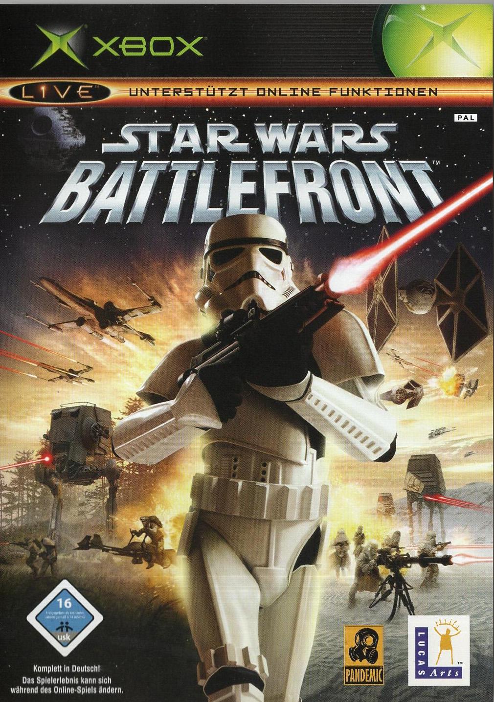 Star Wars: Battlefront - Xbox Vorderseite