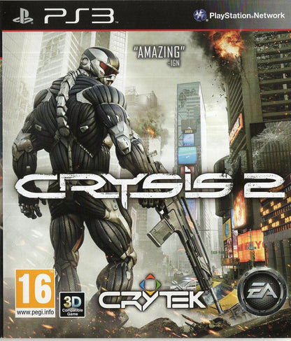 Crysis 2 - PlayStation 3 Vorderseite