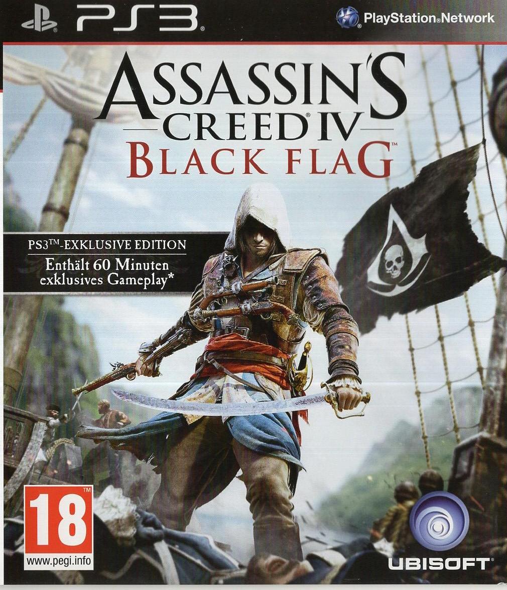Assassin's Creed IV: Black Flag - PlayStation 3 Vorderseite